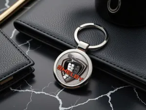 Car Keyfob Ring Steel Pro Force